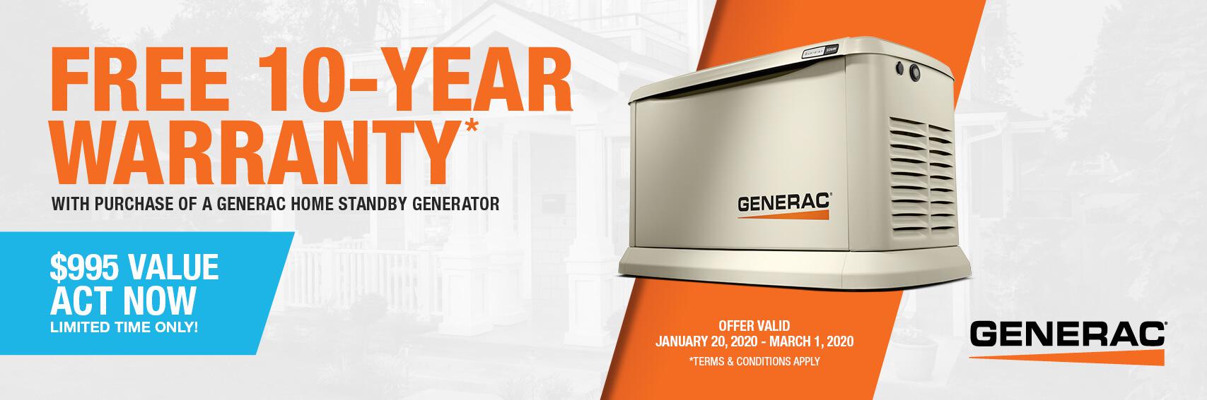 Homestandby Generator Deal | Warranty Offer | Generac Dealer | pass christian, MS